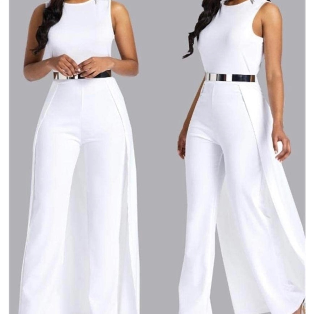 White jumpsuit